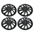 thumbnail image 1 of Hubcaps, Set of 4, 14in Hubcap Wheel Cover Replacement, Wheel Rim Cover Replacement for  Escort, ABS Material, Snap On Installation, Fits Universal 14 Inch Steel Wheel, 1 of 7