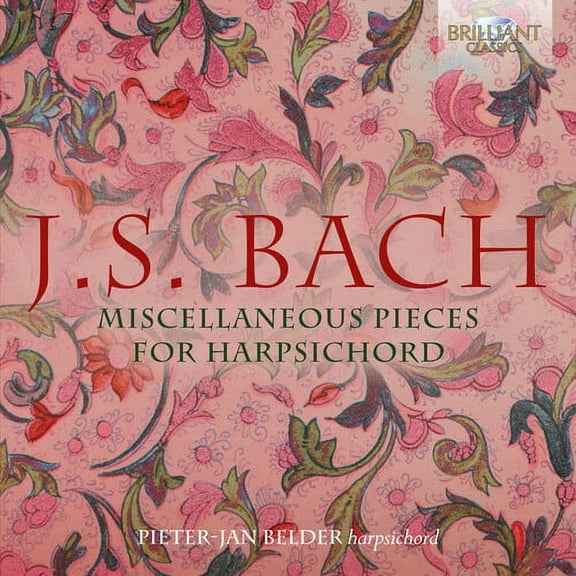 Pieter-Jan Belder - Miscellaneous Pieces for Harpsichord - Music & Performance - CD