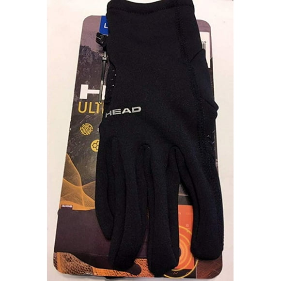 Gants HEAD Touchscreen Ultrafit Sensatec – Noir/vert – Enfant 10-14 Ans (Taille L) – Neufs