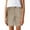 Khaki, variant on Liyamei Boys Cotton Twill Uniform Stretch Shorts Size 3-4 Years