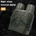 thumbnail image 4 of Riwcyla 4K à Main Portable Night,Vision Jumelles Optiques Infrarouges Night,Vision Zoom Numérique 5X Prise de Photos Vidéo Distance d'Observation Complète 150,200 m pour la Chasse le Bateau le Voyage, 4 of 6