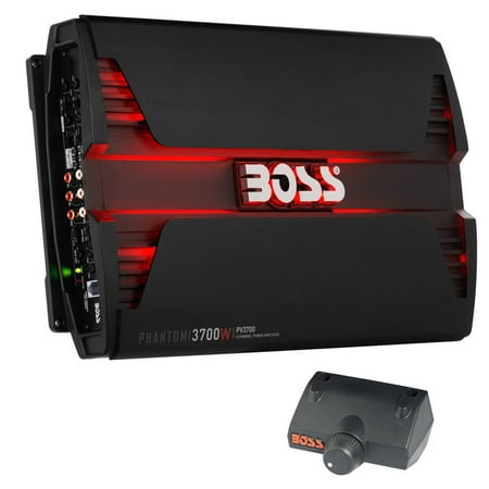 American Audio Amps - New Boss PV3700 3700W 5 Channel Car Audio Amplifier Power LED Amp with Remote
