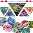 thumbnail image 2 of Tarjetas de felicitación Likrtyny hechas a Mano DIY pintura diamantes 6 Uds, 2 of 9