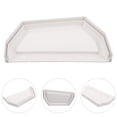thumbnail image 1 of OULII Gutter Fitting Parts Gutter Downspout Drop Outlet PVC White 1Pack, 1 of 8