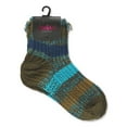 thumbnail image 4 of MeMoi Women's Woven Shades Anklet Home Socks - Womens - Female, One Size, Ivy Green, 4 of 4
