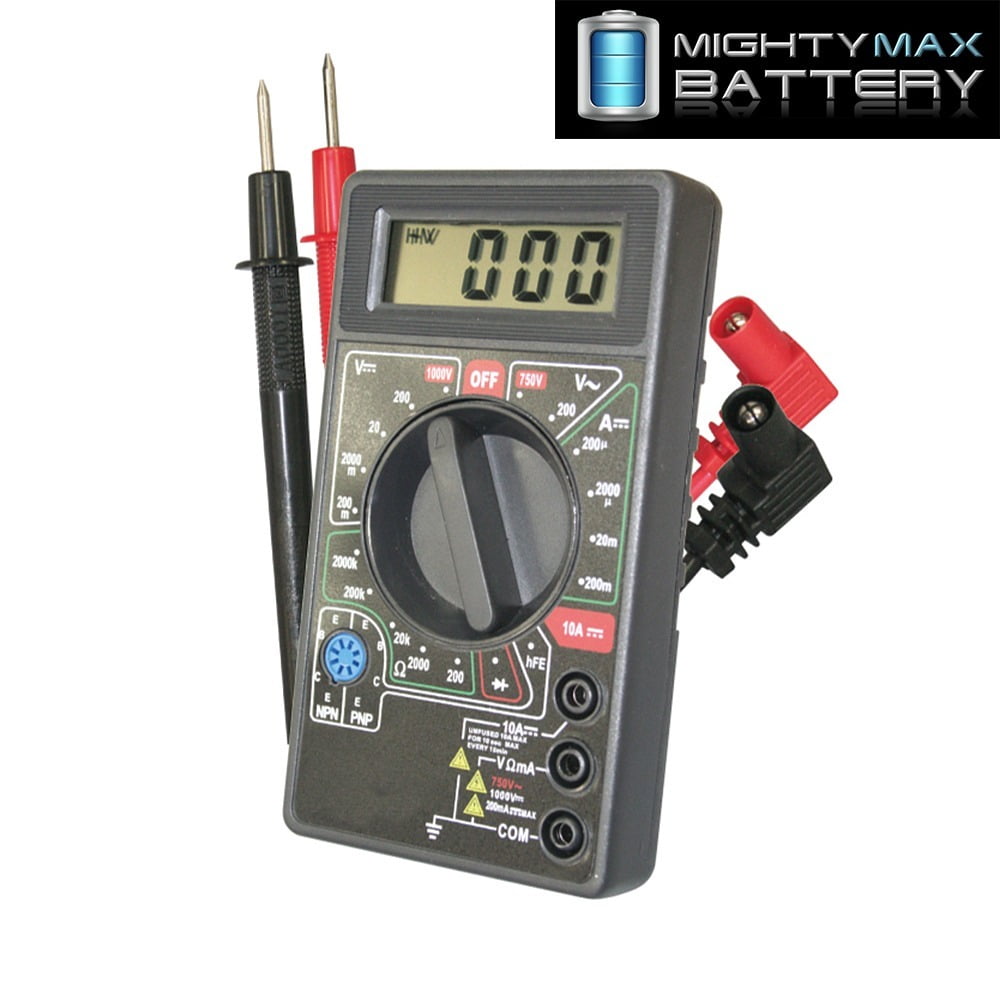 DIGITAL LCD MULTI METER BATTERY TESTER