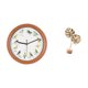 thumbnail image 5 of Reloj de pared Pájaro cantor Relojes de pared Escultura de hoja de Figura de hoja con base Diseño moderno único Materiales adecuados para s, 5 of 8