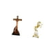 thumbnail image 5 of Estatua católica,Colección religiosa de la estatua de la Virgen María,Figura de escritorio,Estante con estatua de caballo para escritorio,oficina y decoración del hogar,Figura decorativa de, 5 of 8