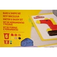 thumbnail image 4 of Play-Doh Build & Shape Set 6 Colors + Saw Wrench Molds Cutters Match Boards/Mats, 4 of 10