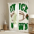 thumbnail image 3 of Manfei Touchdown Ball Gaming Black Out Curtains,Rugby Sport Theme Curtains Pack of 2 (42x63 Each),Boys Rugby Game Lovers Bedroom Curtains For Kids,Breathable Home Decor, 3 of 6