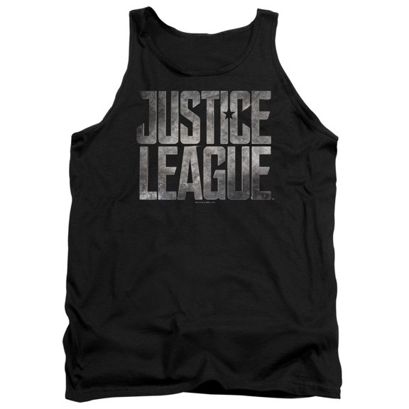 Justice League Movie - Metal Logo - Tank Top - XX-Large