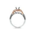 thumbnail image 3 of 1/8ct Round Halo Vintage Diamond Engagement Ring Setting, 3 of 3