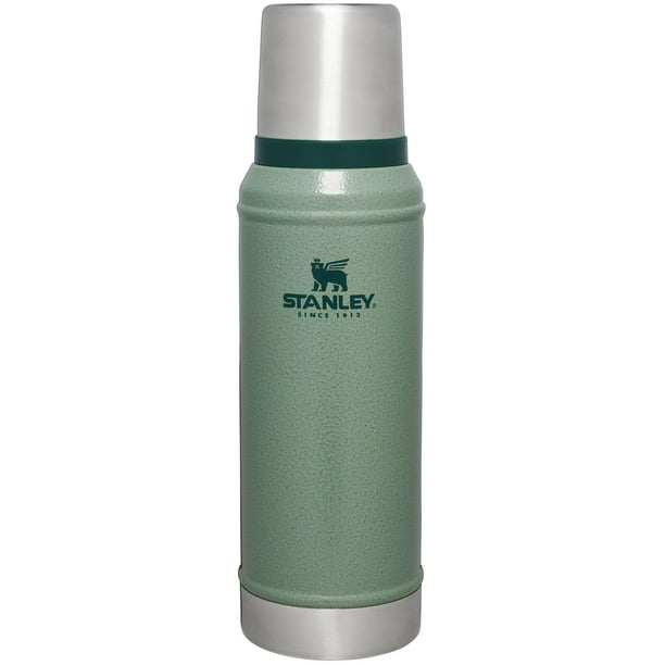 Botella con aislamiento al vacío Stanley Classic 1.0 L Hammertone Green