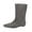 Grey, variant on Aihuaihua Women's Suede Mid Calf Boots Pointed Toe Flat Heels Pull On Long Boots Fall Winter Tall Boots