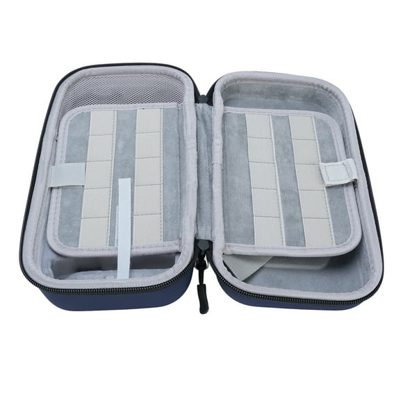 Funda de Transporte Para Switch y Switch OLED, Fondo de Vije Portátil para Switch de Gran Capacidad, Funda Protectora de Eva Con Capacidad para 20 Cartuchos de Juegos