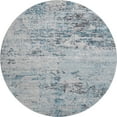 thumbnail image 2 of Addison Rugs Mayfield Premium Machine Washable Transitional Modern Sky Round Rug, 8' x 8', 2 of 6