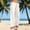 White, variant on Delayuji Womens Linen Pant Bohemia Staly Wide Leg Pants Summer Palazzo Pants Loose Elastic Waist Casual Pants