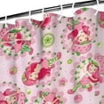 thumbnail image 3 of Strawberry Princess Pattern Shower Curtain 36"x72" ,Bathroom Decorative Shower Curtains Set with 12 Hooks,Modern Waterproof Washable Shower Curtain, 3 of 6