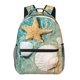 thumbnail image 1 of Balery Starfish And Seashell Mochila Escolar Impresa, Mochila Ligera para Viajes Casual, Mochila Duradera y Cómoda Multifuncional, Mochila para Laptop-One Size, 1 of 5