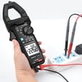 thumbnail image 2 of MESTEK MESTEK Pince Numérique Avancée avec Rétroéclairage LCD, Auto-Échelle pour Tension/courant/fréquence/capacitance/résistance/diode/température/continuité, 6000 Unités Véritables RMS, Détection NCV, 2 of 7