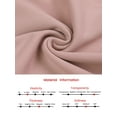thumbnail image 5 of DARING DIVA Women Fishtail High Waist Belted Work Midi Mermaid Skirts 2XL Pink, 5 of 6