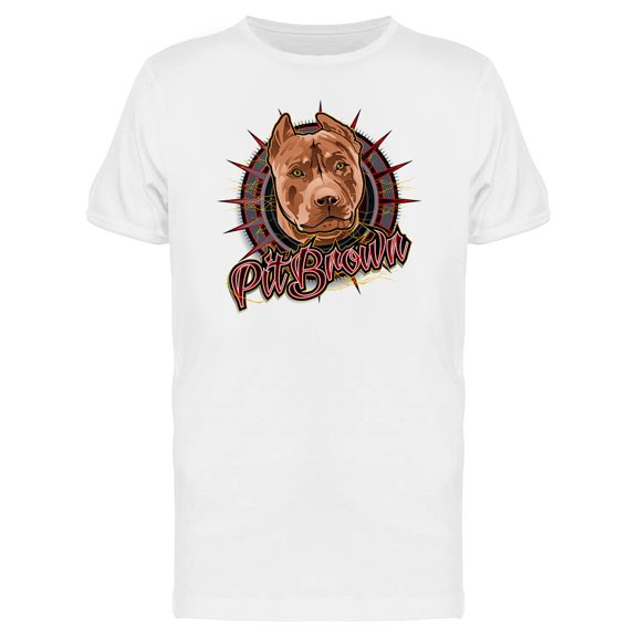Pit Brown Dog Tee Men's -Image by Shutterstock