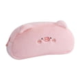 thumbnail image 2 of Estuche de peluche para lápices, bolsa de papelería con forma de animal de peluche, estuche para bolígrafos, lindo estuche para lápices de dibujos animados. rosa, 2 of 9