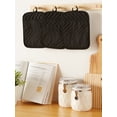 thumbnail image 2 of Design Imports CAMZ12077 DII Black Quilted Potholder Set/3, 2 of 2