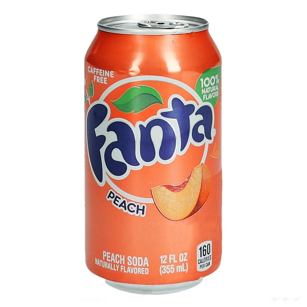 ファanta フレーバー缶 12本セット Fanta Peach 12oz x12 - Soda product assortment for retail