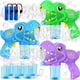 thumbnail image 1 of Bubble Guns Yunaking, paquete de 3 con batería recargable y burbujas, 1 of 9