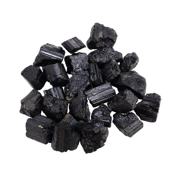 Piedra de turmalina negra natural de 100G para decoración del hogar, piedras de turmalina negra en para oficina, balcón, dormitorio