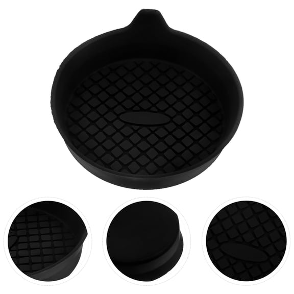 MERRYHAPY 4Pcs Car Cup Coasters Silicone Non Slip Pad For Automotive Interior Accessories