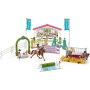 Schleich - Horse Club: Friendship Horse Tournament with Arabian & Trakehner Mare & Accessories, 86 Pcs