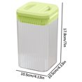 thumbnail image 3 of Airtight Plastic Food Storage Container with Sealed Lid for Dry Goods and Pantry Organization, 3 of 3