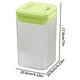 thumbnail image 3 of Contenedor de almacenamiento de alimentos con cierre hermético a presión 1 unidad bote de cocina hermético para granos diseño modular de plástico sin BP para una frescura duradera y, 3 of 9