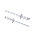 thumbnail image 1 of Unique Bargains 4mm Diameter 13mm Grip Length Silver Tone Aluminum Blind Rivets 60 Pack, 1 of 4