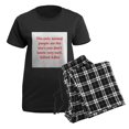 thumbnail image 5 of CafePress - Alfred Adler Quotes Women's Dark Pajamas - Women's Short Sleeve Print T-Shirt and Pants Dark Cotton Pajama Set, 5 of 7