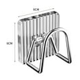 thumbnail image 4 of Hesroicy Upgrade Your Kitchen with U-Shaped Drainage Rack Hook Strong Load Bearing Sponge Holder and Dishcloth Drying Rack, Available in 1Pc or 5Pcs, 4 of 8