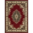thumbnail image 2 of Radici Usa Como Area Rug 1595 Red Italian Bordered 9' 10" x 12' 10" Rectangle, 2 of 2