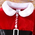 thumbnail image 6 of Xyant Baby Girl Christmas Outfits Velvet Long Sleeve Santa Romper Mesh Tutu Dress + Hat + Socks My First Christmas Baby Girl Outfit,Size 0-3 Months, 6 of 7