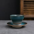 thumbnail image 3 of Espresso Cup With Base 140ml/4.7oz Vintage Style Ceramic Coffee Cups, 3 of 12