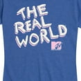 thumbnail image 3 of MTV - The Real World Pink Logo - Women's Short Sleeve Graphic T-Shirt, 3 of 5