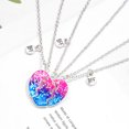 thumbnail image 3 of 2-3 piezas lindo medio corazón roto Koala Panda grabado BFF colgante collar para mejor amiga mujeres chica hombres niño amor encantador, 3 of 5