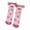 A-Pink52, variant on Yuanlong Womens Socks Fluffy Knitted Cute Cartoon Detail Thermal Medium Tube Socks Home Wear Comfy Soft Winter Stockings