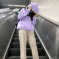 thumbnail image 5 of Unisex Shark Tooth Hoodie Pullover Loose Long Sleeve Oversized Hooded Sweatshirt for Men Women Cute Streetwear Tops with Pocket S‑XXL, 5 of 7