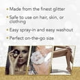 thumbnail image 3 of B Wild Glitter Body & Hair Spray, Gold, 3.5 Oz, 3 of 5