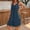 *Blue, variant on VBVC Women's V-Neck Sleeveless Romper,Wide Strap Short Jumpsuit For Women,Ladies Summer Breathable Beach Overalls with Pockets,Green,S-2XL