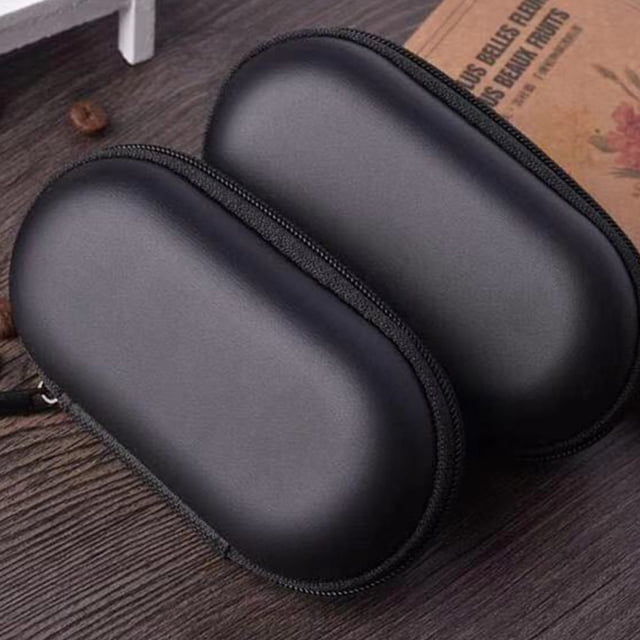 unbranded 10Ud Bolsa Portátil Para Almacenamiento De Auriculares Con Protección A Impactos Y Cierre