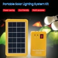 thumbnail image 3 of FlyFlise Portable Solar Lighting System Waterproof 3W Solar Panel 1W, 3 of 8