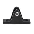 thumbnail image 3 of funtasica Black Nylon Universal Deck Hinge Angle Side Mount Plate with Bolt 1pcs, 3 of 6